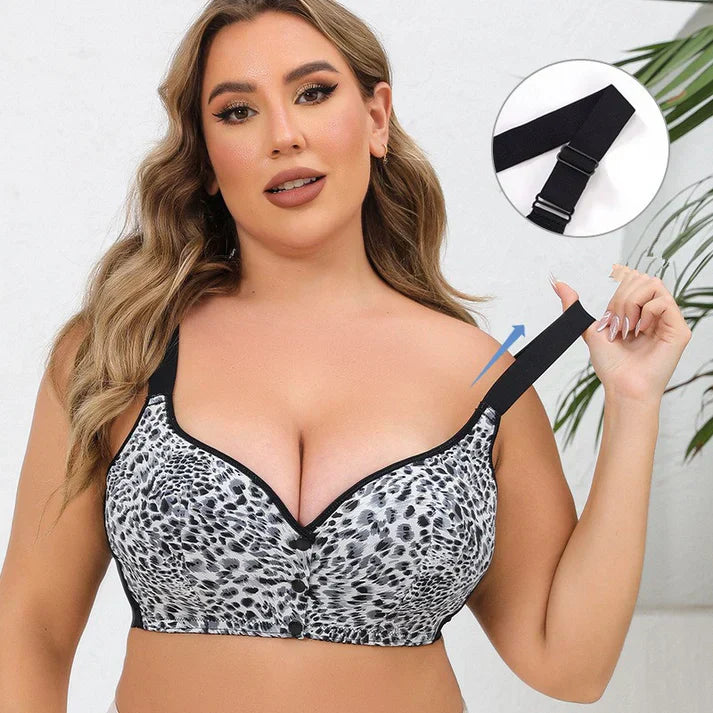 Front button bra