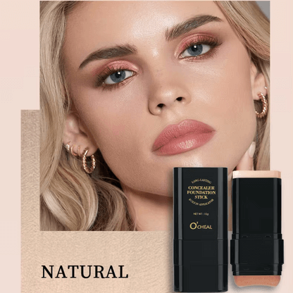 ✨ Aleumdaum Korean 2-in-1 Glass Skin Foundation Stick – Get That Dewy, Glass-Like Finish!