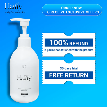 🍀🍀🍀 Original Hally Niacinamide Whitening Body Lotion 💦💦💦