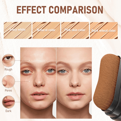 ✨ Aleumdaum Korean 2-in-1 Glass Skin Foundation Stick – Get That Dewy, Glass-Like Finish!