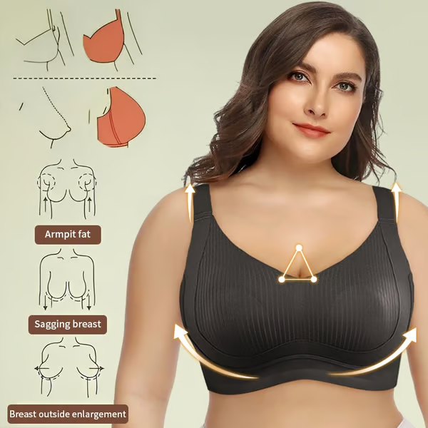 🎁 Unbeatable 50% OFF! 🔥 Super Shaping Bra | Wire-Free Comfort 👍 Say Goodbye to Sagging, Hello Effortless Lift!