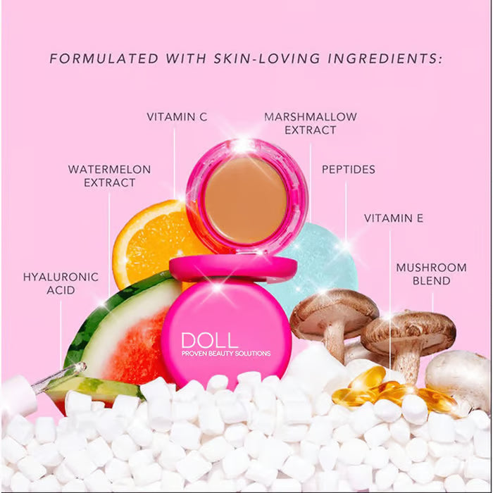 🏆Flash Sale⚡ 50K+ SOLD! Almost Gone💥🏆Buy 1 Get 1 Free✨Doll 10 Peptide Bounce Balm Foundation