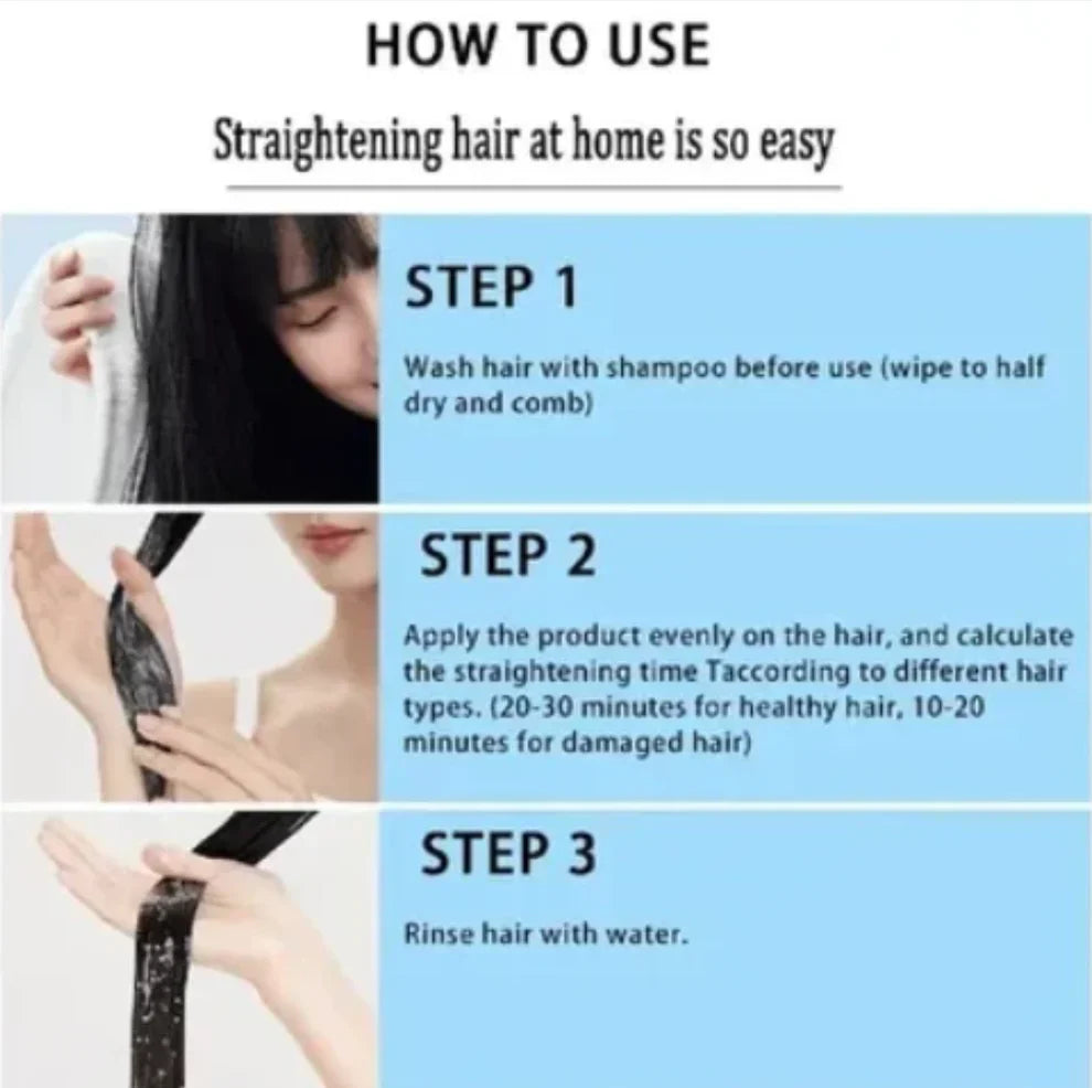 ✨LAST DAY SALE 50% OFF✨ Silk & Keratin Hair Straightening Cream