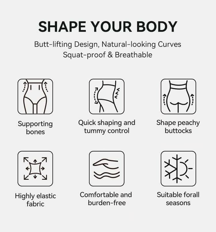 🔥Last DayBuy one get two free 🔥 -💫Women's Tummy Control Butt-Lftin
