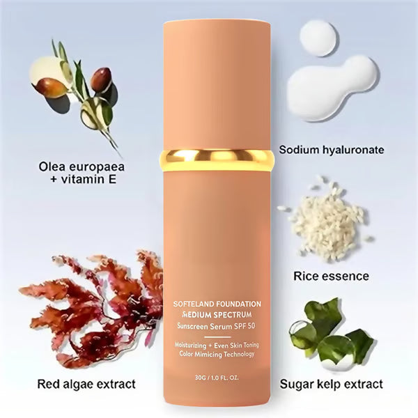 🏆Flash Sale⚡ 50K+ SOLD! Almost Gone - Foundation 4 in 1 - Medium Spectrum