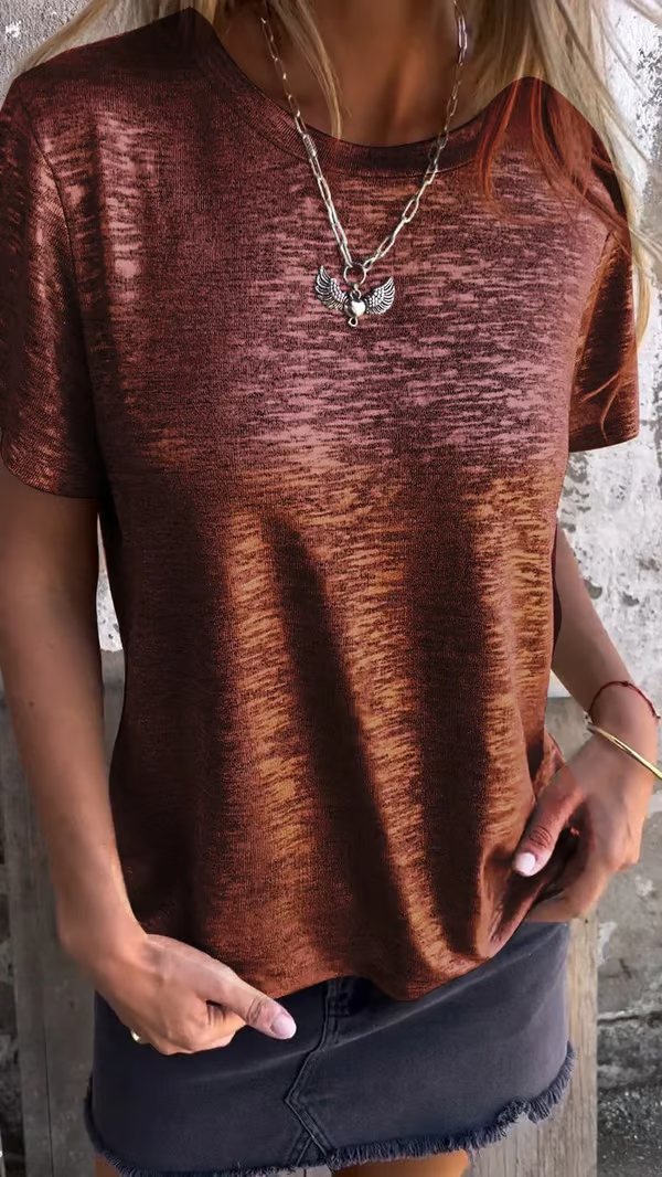 🔥Last Day - Gold Foil Short-sleeved T-shirt